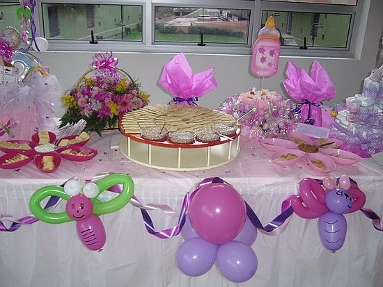 Baby shower in purple!!!!
