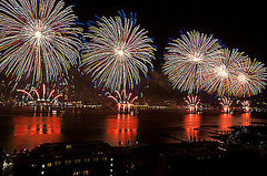 Macy's Fourth of July Fireworks on the Hudson River