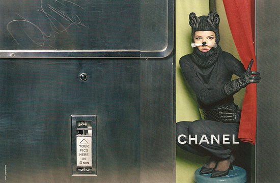 Freja Beha Erichsen Goes Feline in New Chanel Fall 2011 Ads