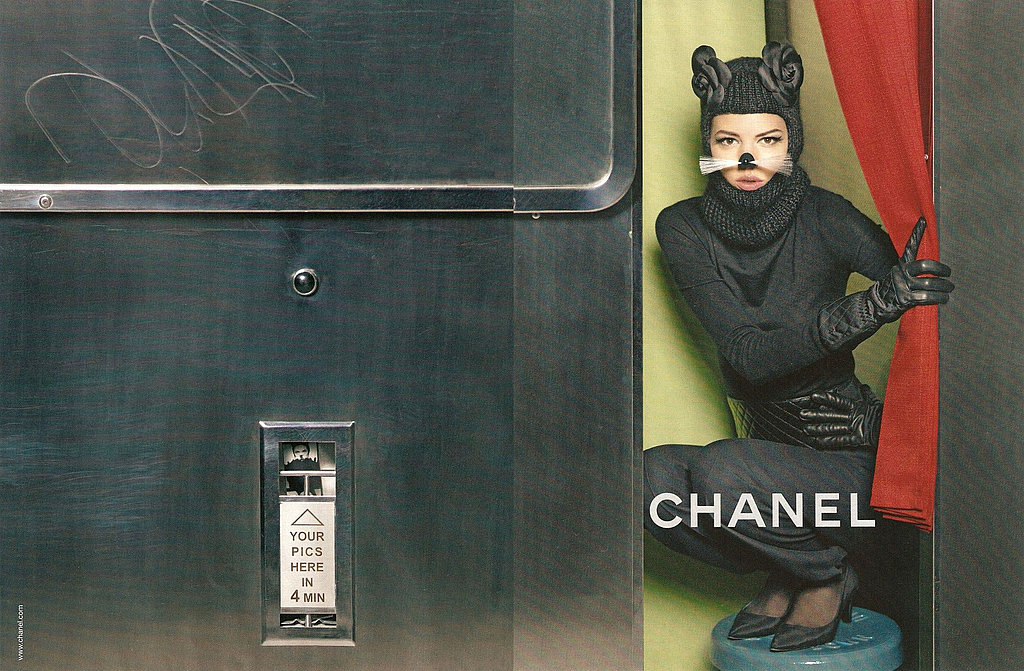 Freja Beha Erichsen as Cat in Chanel Fall 2011 Ad Campaign Freja Beha Erichsen as Cat in Chanel Fall 2011 Ad Campaign