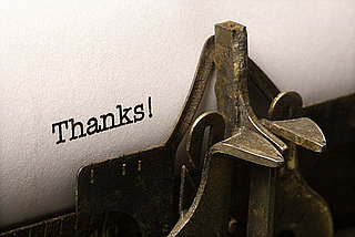 Why You Should Say Thanks