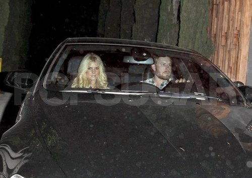 Jessica Simpson and Eric Johnson Have a Nobu Night Out Jessica Simpson and Eric Johnson Have a Nobu Night Out