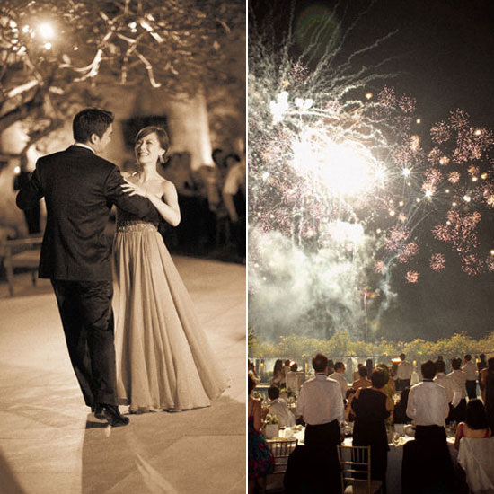 Guests were treated to a fireworks display at this wedding in Bali, Indonesia.
Photo by Aaron Delesie via Once Wed
Guests were treated to a fireworks display at this wedding in Bali, Indonesia.
Photo by Aaron Delesie via Once Wed