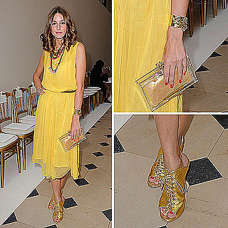 Olivia Palermo Wears Topshop to Couture Fashion Week