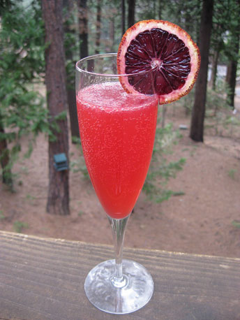 Blood Orange French 75