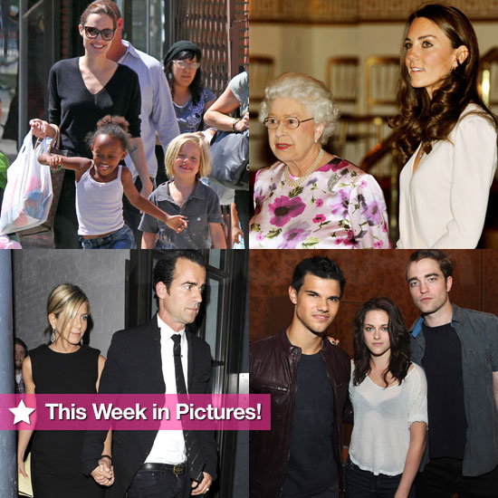 Jennifer and Justin's PDA, Breaking Dawn at Comic-Con, and Kate and the Queen: This Week in Pictures! Jennifer and Justin's PDA, Breaking Dawn at Comic-Con, and Kate and the Queen: This Week in Pictures!