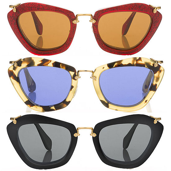 Eye Candy — Miu Miu's 40's-Inspired Fall Sunglasses Eye Candy — Miu Miu's 40's-Inspired Fall Sunglasses