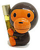 Cute Nigo Monkey Nail Oil Holder