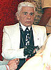 Karl Lagerfeld Without Sunglasses [Pictures]