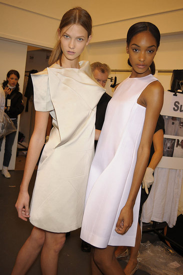 Karlie Kloss and Jourdan Dunn