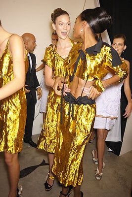 Karlie Kloss and Jourdan Dunn
