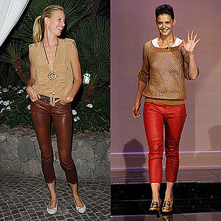 How to Wear Leather Pants