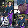 Sarah Jessica Parker Wearing Purple Jeans