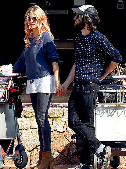 Sienna Miller and Tom Sturridge 