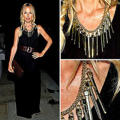 Rachel Zoe Style: Black Dress and Necklace Rachel Zoe Style: Black Dress and Necklace