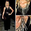 Rachel Zoe Style: Black Dress and Necklace