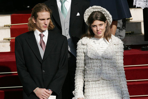 Charlotte and her brother Andrea were on hand at Prince Albert's coronation on Nov. 19, 2005.
Charlotte and her brother Andrea were on hand at Prince Albert's coronation on Nov. 19, 2005.