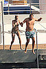 Lara Stone Bikini Pictures — in Saint Tropez