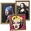 Makeup Masterpieces: Mona Lisa and Marilyn Painted with Cosmetics 2011-08-23 03:06:05