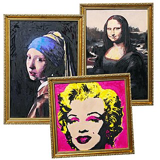 Makeup Masterpieces: Mona Lisa and Marilyn Painted with Cosmetics 2011-08-23 03:06:05