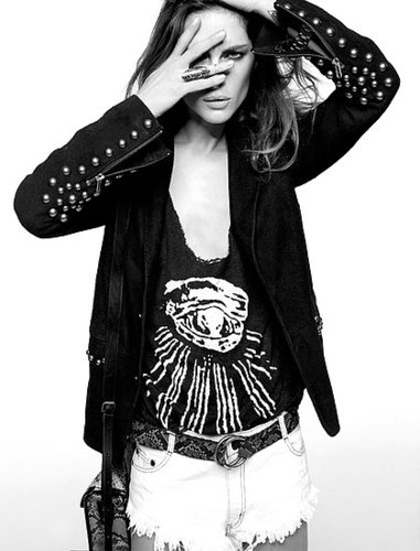 Photos from the Erin Wasson and Zadig and Voltaire Collection, Erin Meets Zadig