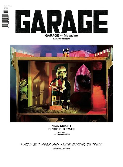 Dasha Zhukova's Garage Magazine Covers - The First Issue, Shot by Hedi Slimane