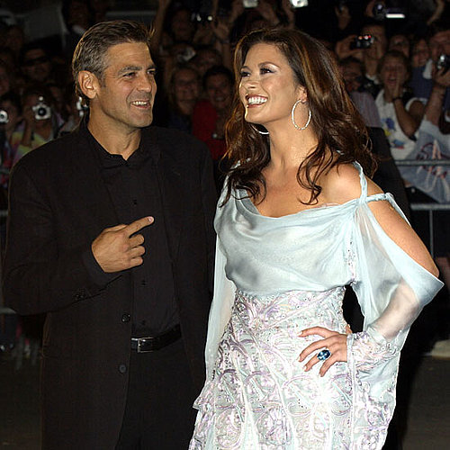 George Clooney and Catherine Zeta-Jones hit the red carpet for Intolerable Cruelty in 2003.
George Clooney and Catherine Zeta-Jones hit the red carpet for Intolerable Cruelty in 2003.
