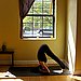 Bound Headstand Prep: Straight Legs