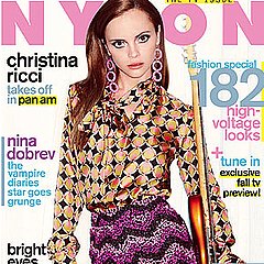 Christina Ricci on the Cover of Nylon September 2011 Issue