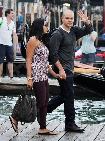 Matt and Luciana Say Ciao to the Venice Film Festival Matt and Luciana Say Ciao to the Venice Film Festival