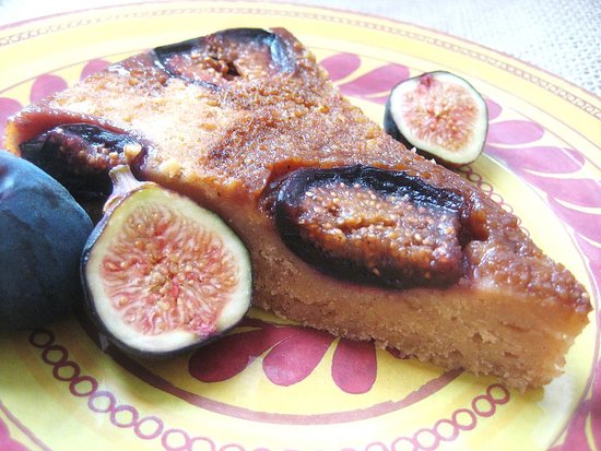 Brown Butter Fig Upside-Down Cake