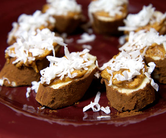 Almond Crusted Chocolate Bananas Almond Crusted Chocolate Bananas