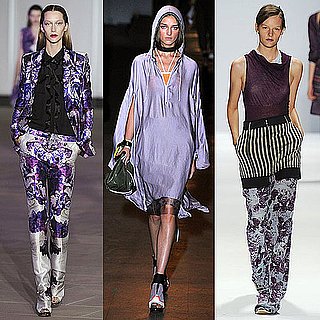 New York Fashion Week Spring 2012 Trends: Purple