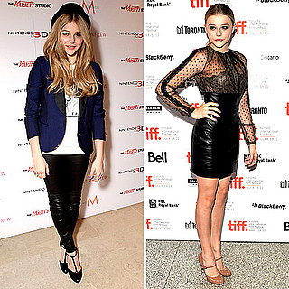 Chloe Moretz Wears Leather at the 2011 Toronto Film Festival