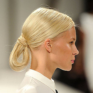 Carolina Herrera Spring 2012: Backstage Hair by Orlando Pita