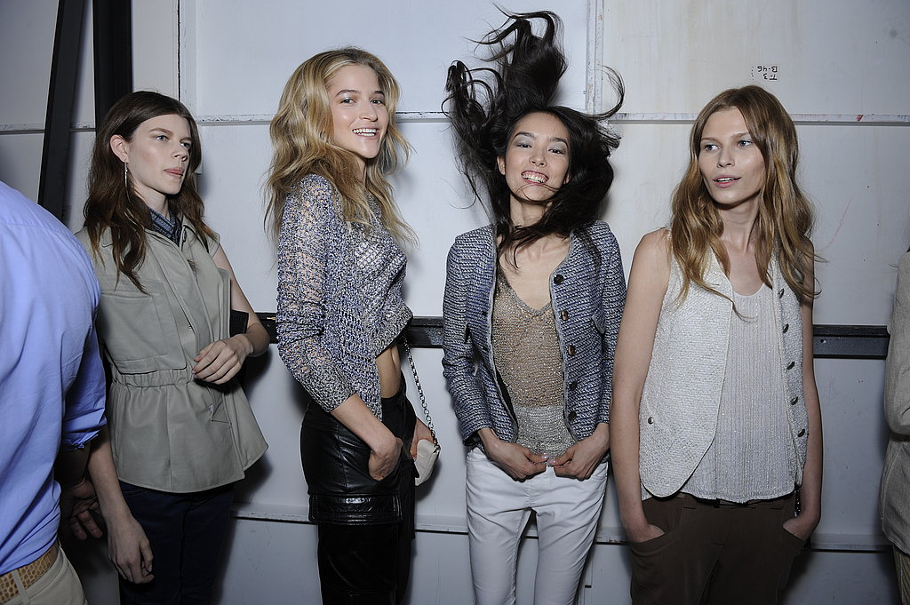 Spring 2012 Backstage Pictures: Rodarte, Narciso Rodriguez, Oscar de la Renta, Sophie Theallet, Theyskens' Theory Spring 2012 Backstage Pictures: Rodarte, Narciso Rodriguez, Oscar de la Renta, Sophie Theallet, Theyskens' Theory