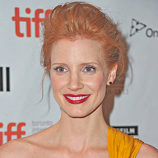 Jessica Chastain's Teased Updo