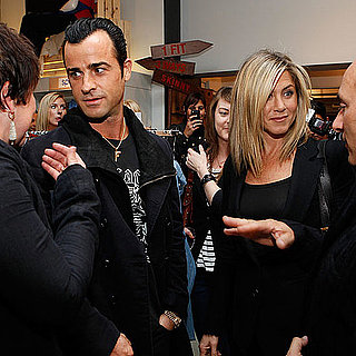 Jennifer Aniston and Justin Theroux at Bloomingdales in NYC Pictures
