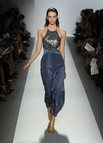 Rebecca Taylor's sequined and cutout frock hits that perfect note between girlie and sexy.
Rebecca Taylor's sequined and cutout frock hits that perfect note between girlie and sexy.