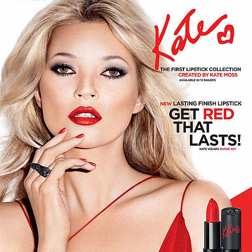 Kate Moss Launches Lipstick Line With Rimmel London
