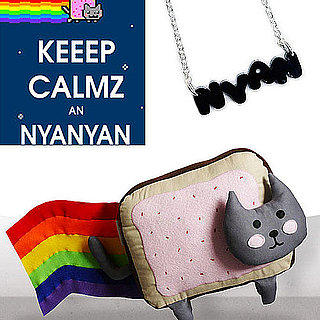 Nyan Cat Stuffed Animal, Buttons, Prints and T-Shirt