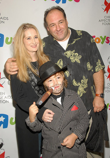 James, Marcy, and Michael Gandolfini