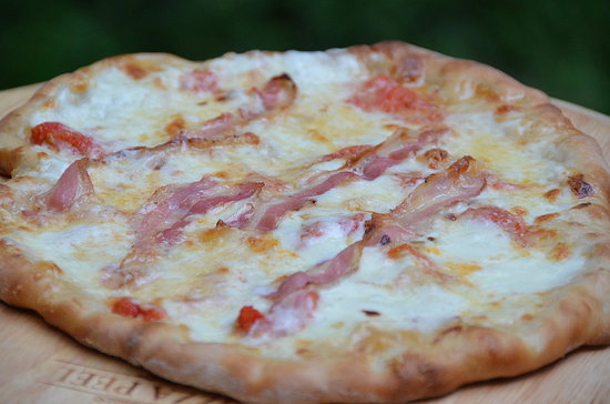 Pizza with Pancetta