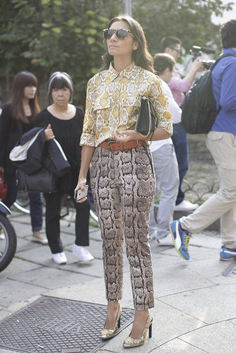 Milan Fashion Week Street Style Milan Fashion Week Street Style