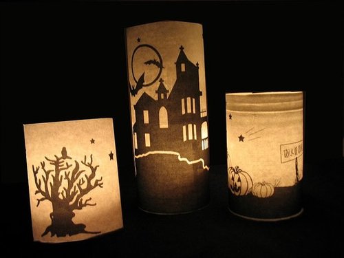 Pottery Barn-Inspired Luminaries Pottery Barn-Inspired Luminaries