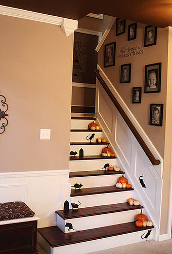 Halloween Staircase Decor Halloween Staircase Decor