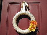 Fall Sisal Rope Wreath