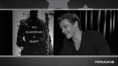 Xavier Samuel Interview on Breaking Dawn and Anonymous Video