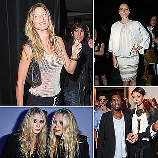 Celebrities at Paris Fashion Week Pictures