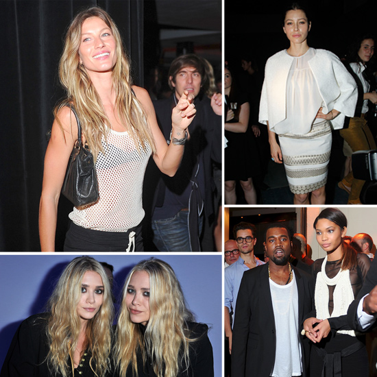Celebrities at Paris Fashion Week Pictures